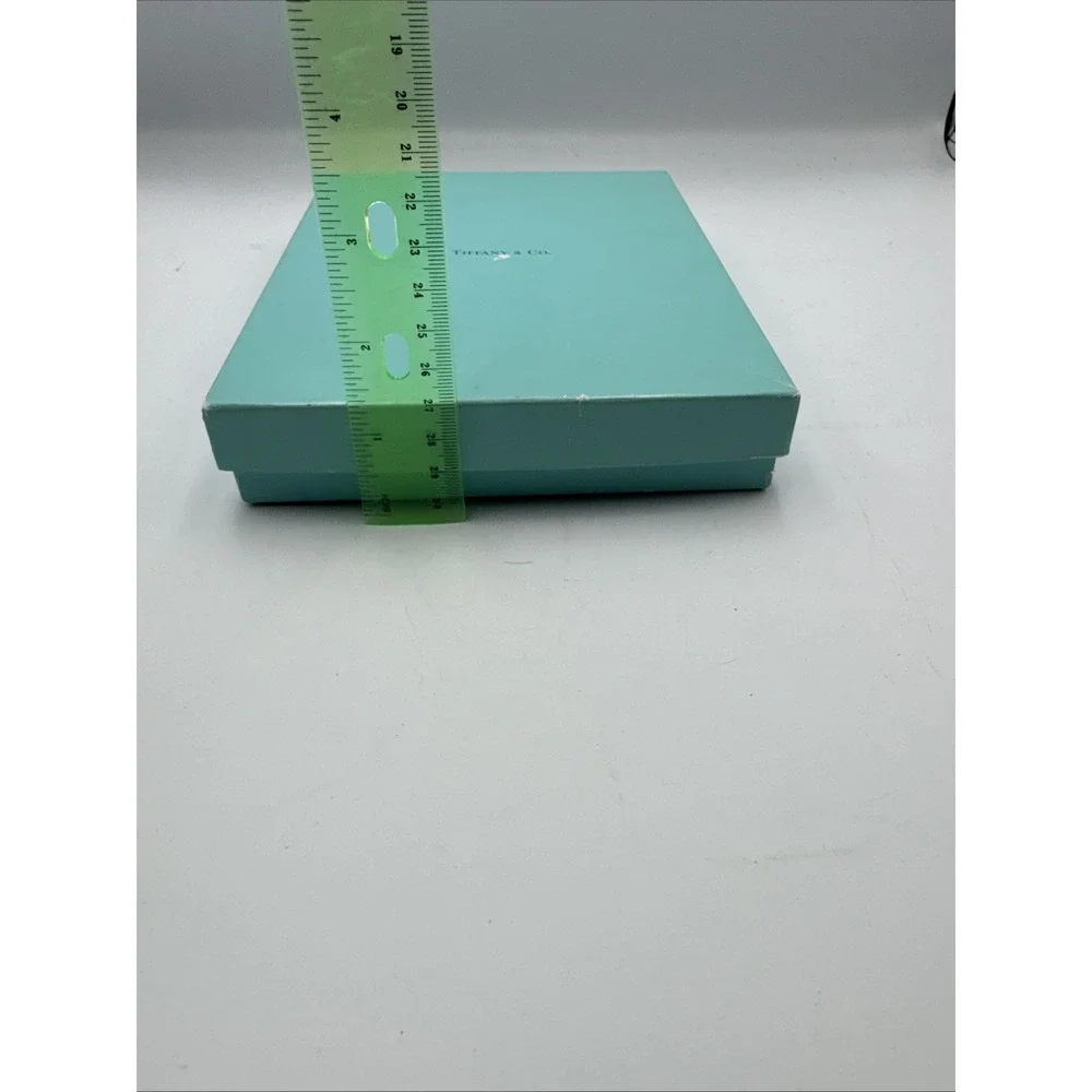 Tiffany & Co Blue Empty Jewelry Gift Box Rectangle 8.5 x 6.5 x 1.5